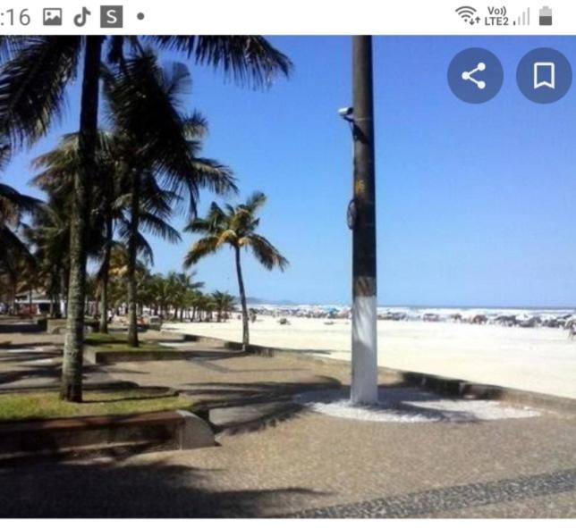 Apto Ocian Centro Praia Grande Exterior foto