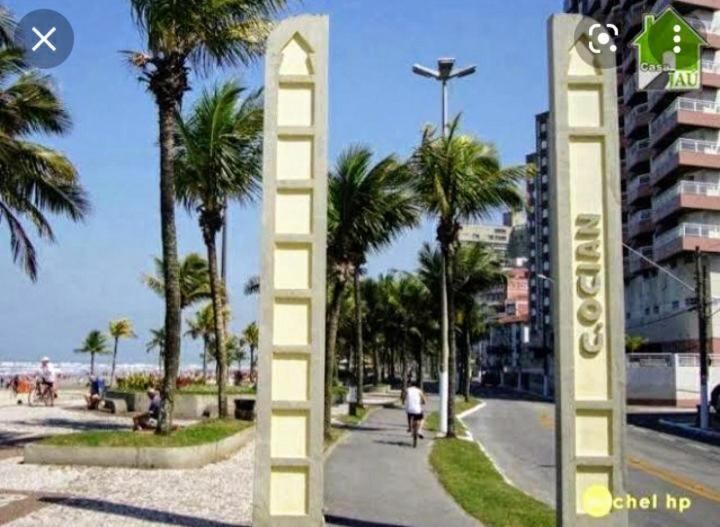 Apto Ocian Centro Praia Grande Exterior foto