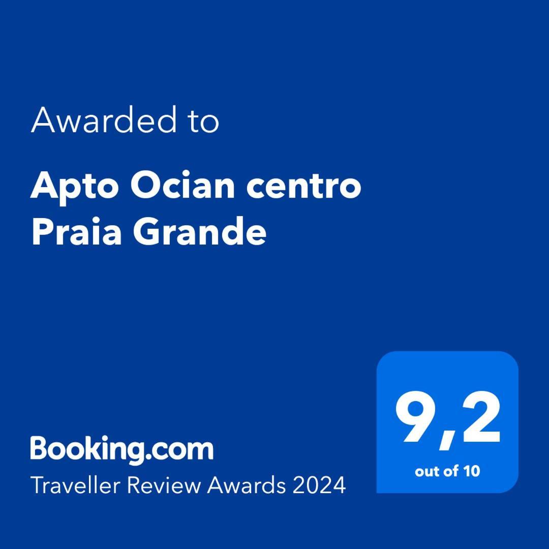 Apto Ocian Centro Praia Grande Exterior foto